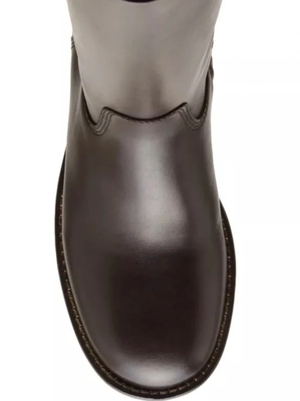 Blonde Freya Waterproof Java Brown Leather Knee-High Riding Boots - Sz 9M, NWOB